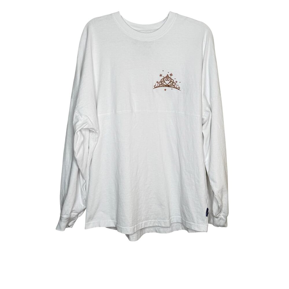 Disney Parks Bibbidi Bobbidi Boutique Spirit Jersey Women's L White Princesscore